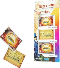Gamegenic Ticket To Ride Sleeves - US Art (152 stuks)