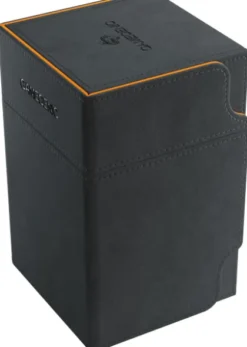 Gamegenic - Watchtower 100+ XL Convertible Deckbox: Black/Orange