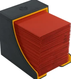 Gamegenic - Watchtower 100+ XL Convertible Deckbox: Black/Orange