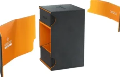 Gamegenic - Watchtower 100+ XL Convertible Deckbox: Black/Orange