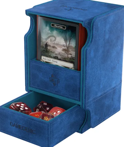 Gamegenic - Watchtower 100+ XL Convertible Deckbox: Blue