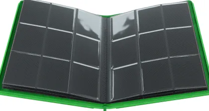 Gamegenic Zip-Up Album 18-Pocket Green