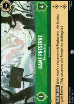 Game Preserve, Protected Land - Winterspell