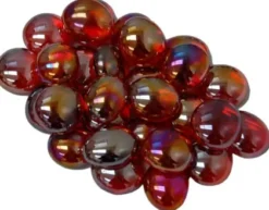 Gaming Stones Iridized Red