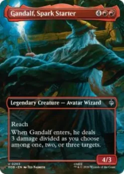 Gandalf, Spark Starter (borderless) - The Hobbit Varianten
