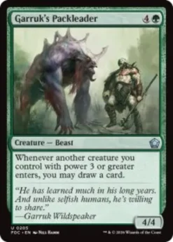 Garruk's Packleader - Foundations Commander Decks