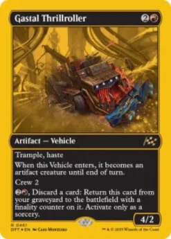 Gastal Thrillroller (#461) (first-place foil) - Aetherdrift First-Place Box Toppers
