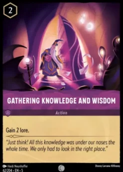 Gathering Knowledge And Wisdom (foil) - Shimmering Skies