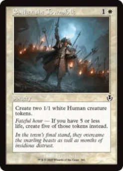 Gather the Townsfolk (showcase) - Innistrad Remastered Varianten