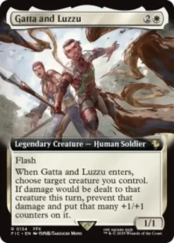 Gatta and Luzzu (extended art) - Final Fantasy Commander Varianten