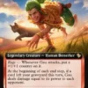 Gau, Feral Youth (foil) (extended art) - Final Fantasy Commander Varianten