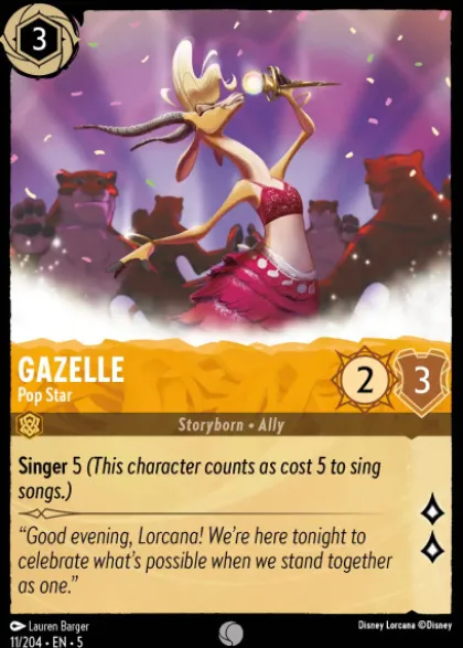 Gazelle, Pop Star - Shimmering Skies