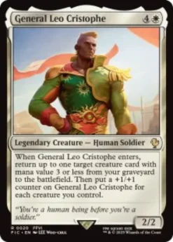 General Leo Cristophe (surge foil) - Final Fantasy Commander