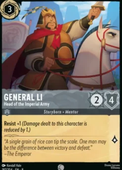 General Li, Head of the Imperial Army - Reign of Jafar