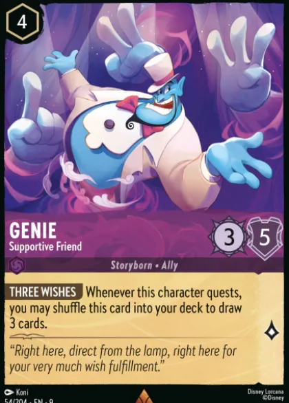 Genie, Supportive Friend - Fabled