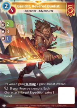 Gericht, Revered Duelist (U-3490) - Altered Trial by Frost