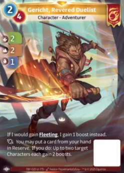 Gericht, Revered Duelist (U-775) - Altered Trial by Frost