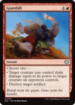 Giantfall (foil) - Lorwyn Eclipsed