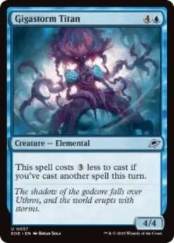 Gigastorm Titan (foil) - Edge of Eternities