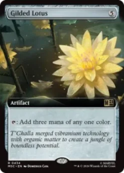Gilded Lotus (extended art) - Marvel Super Heroes Commander Varianten