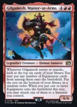 Gilgamesh, Master-at-Arms (foil) - Final Fantasy Prerelease Promo's
