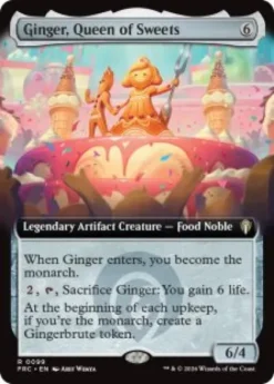 Ginger, Queen of Sweets (extended art) - Reality Fracture Commander