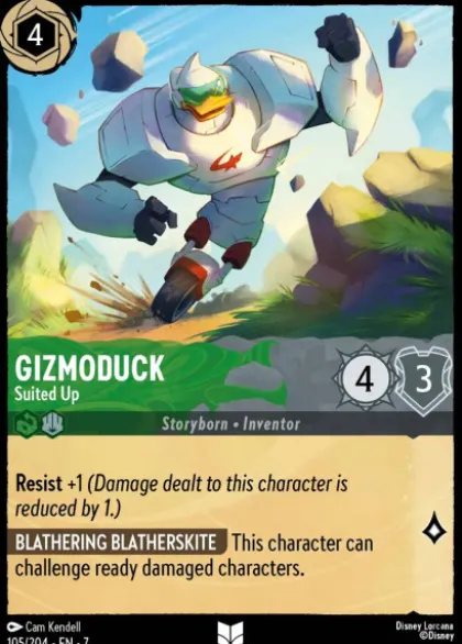 Gizmoduck, Suited Up (foil) - Archazia's island