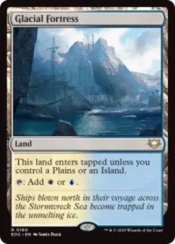 Glacial Fortress - Edge of Eternities Commander