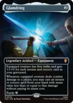 Glamdring (#42) (foil) (borderless) - The Hobbit Eternal
