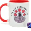 Glassstaff - Mug & Dice Gift Set: You Can Certainly Try