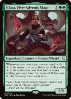 Glava, Five-Advents Mage - Mystery Booster Commander Edition