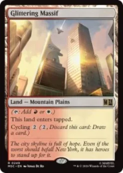 Glittering Massif (surge foil) - Marvel Super Heroes Commander