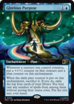 Glorious Purpose (extended art) - Marvel Super Heroes Commander Varianten