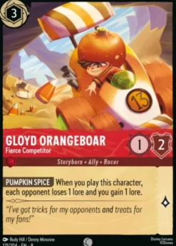 Gloyd Orangeboar, Fierce Competitor (foil) - Reign of Jafar