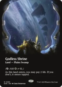 Godless Shrine (#280) (borderless) - Edge of Eternities Varianten