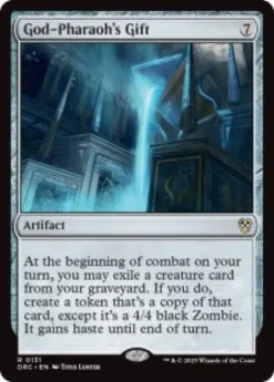 God-Pharaoh's Gift - Aetherdrift Commander