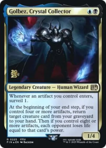 Golbez, Crystal Collector (foil) - Final Fantasy Prerelease Promo's