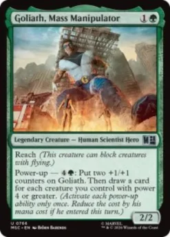 Goliath, Mass Manipulator (foil) - Marvel Super Heroes Commander