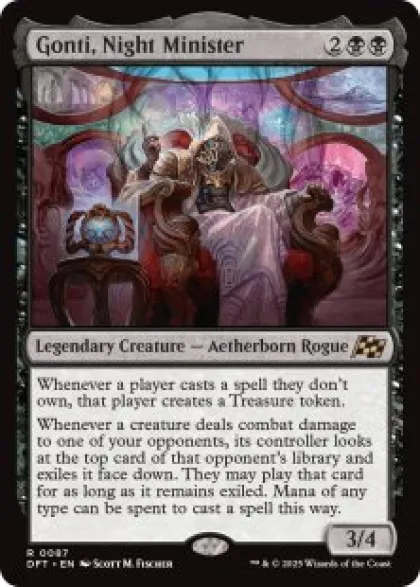 Gonti, Night Minister (foil) - Aetherdrift