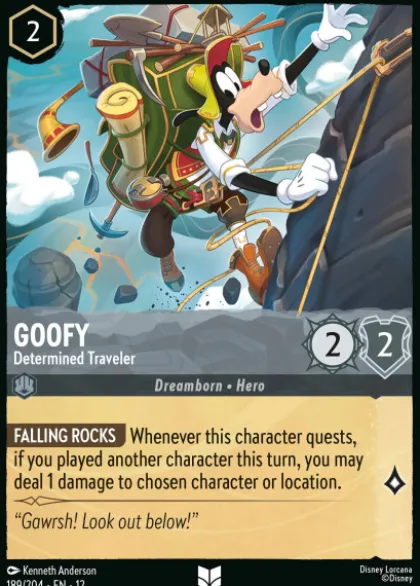 Goofy, Determined Traveler - Wilds Unknown