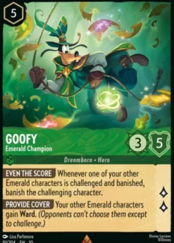 Goofy, Emerald Champion (foil) - Whispers