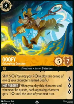 Goofy, Galumphing Gumshoe (foil) - Whispers in the Well