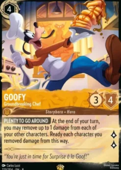 Goofy, Groundbreaking Chef (#223) (foil) - Reign of Jafar
