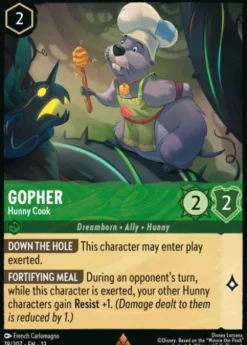 Gopher, Hunny Cook (foil) - Attack of the Vine