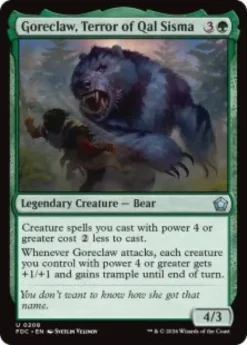 Goreclaw, Terror of Qal Sisma - Foundations Commander Decks