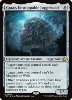 Graaz, Unstoppable Juggernaut - Foundations Commander Decks