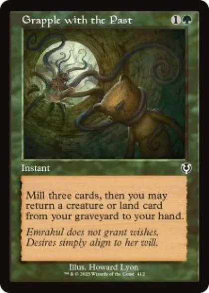 Grapple with the Past (foil) (showcase) - Innistrad Remastered Varianten