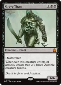 Grave Titan - Foundations Commander Decks