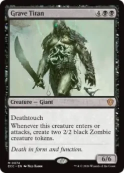 Grave Titan - Lorwyn Eclipsed Commander