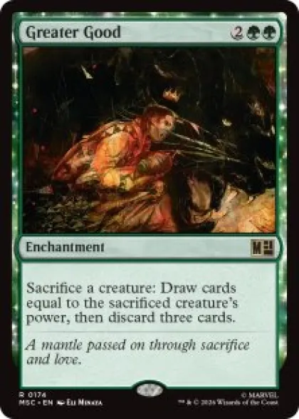 Greater Good (surge foil) - Marvel Super Heroes Commander